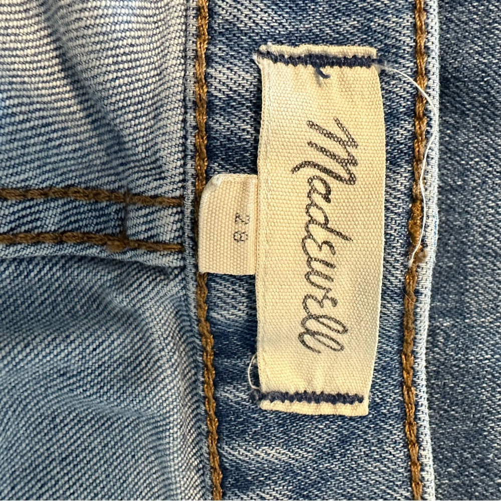 GUC Madewell Button Fly Straight Leg Jeans - Picture 4 of 4